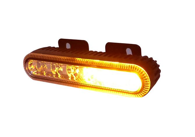 Directional light LED long amber